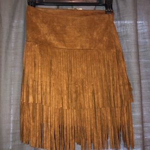 Fringe skirt